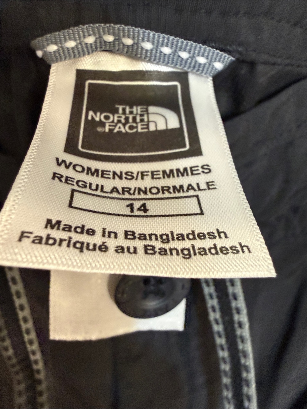 The North Face Womens Black 100% Nylon Outdoor Camping Hiking Roll Up Leg 14 - Picture 2 of 5